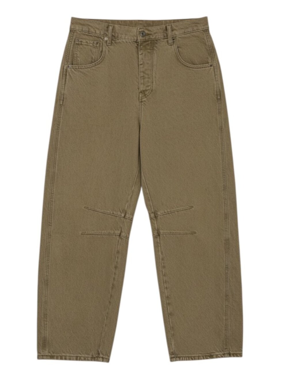 We The Free People Good Luck Barrel Jeans High Waist Button Fly Antique Ivory 28 - Picture 5 of 13